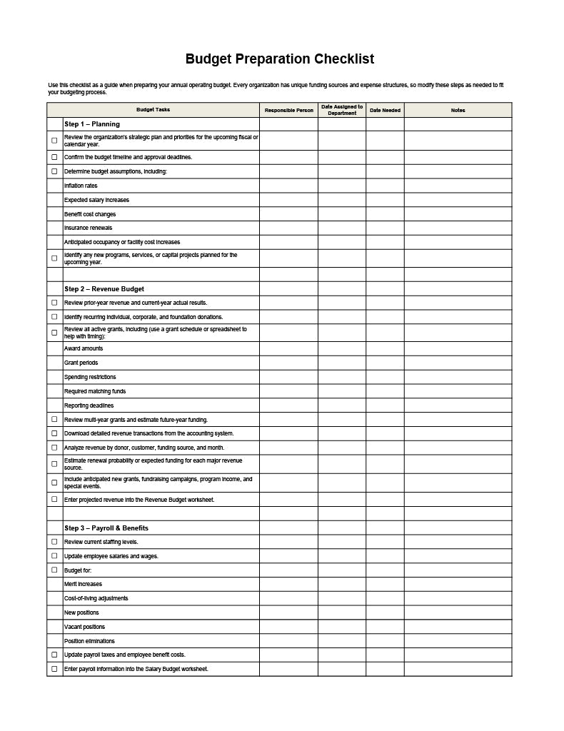 Professional Budgeting System | Excel Financial Workbook | Automated Budget Reports & Executive Dashboards | Small, Mid-Sized, Nonprofits