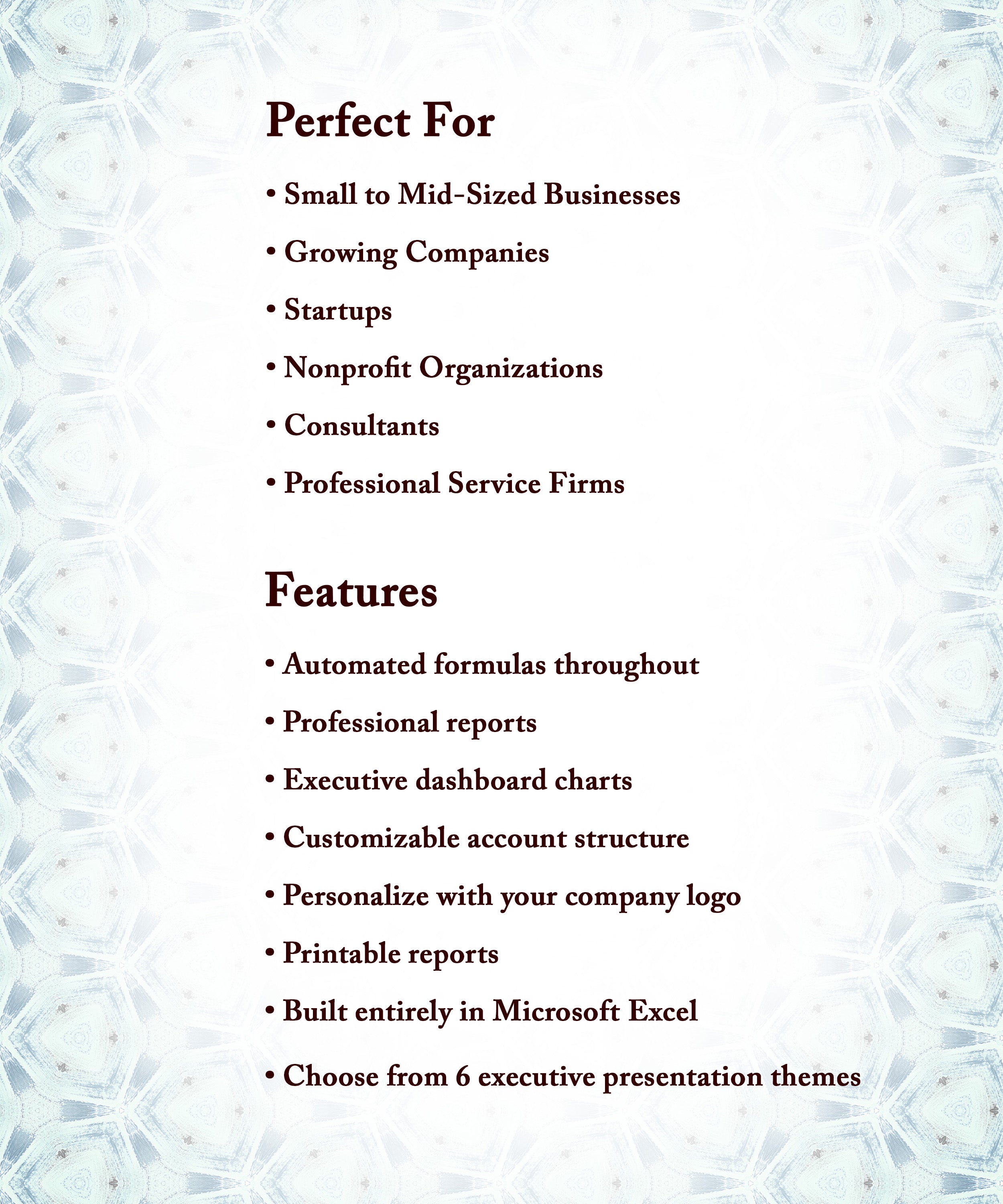 Professional Budgeting System | Excel Financial Workbook | Automated Budget Reports & Executive Dashboards | Small, Mid-Sized, Nonprofits